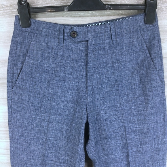 Ted Baker London Gridtro Cross Hatch Trousers - Picture 4 of 7